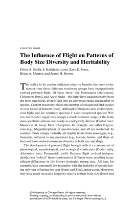 Animal Body Size: Linking Pattern and Process Across