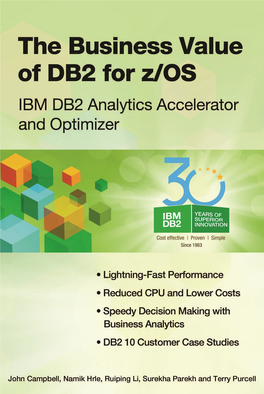 The Business Value of DB2 for Z/OS