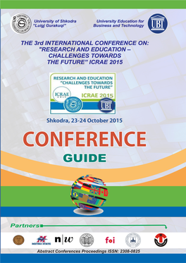 Guide of ICRAE 2015