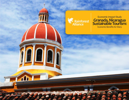 Sustainable Tourism: Economic Benefits for Many Economic Impact Study Granada, Nicaragua