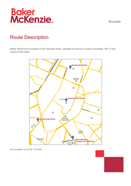 Route Description