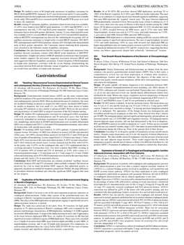 Gastrointestinal Stromal Tumors (GIST)