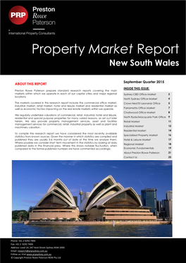 Property Market Report New South Wales