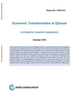 Economic Transformation in Djibouti
