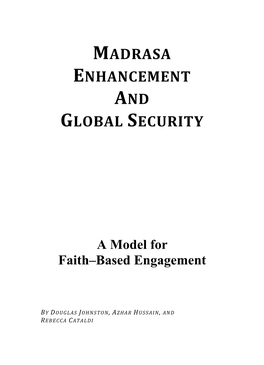 Madrasa Enhancement and Global Security