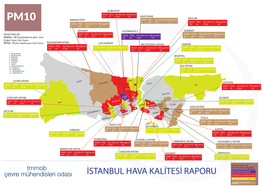 İSTANBUL HAVA KALİTESİ RAPORU 41-80 Μg/M3 Arası Aşım Olan Istasyonlar