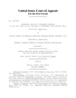 United States Court of Appeals for the First Circuit