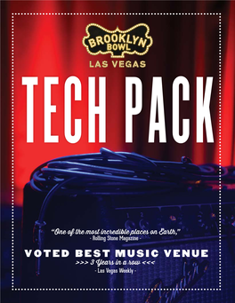 Voted Best Music Venue