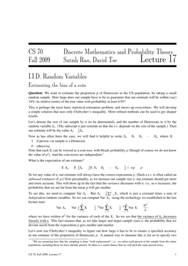 Law of Large Numbers