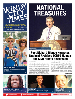 Poet Richard Blanco Keynotes National Archives LGBTQ Human and Civil Rights Discussion