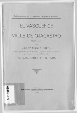 El Vascuence Valle De Ojacastro