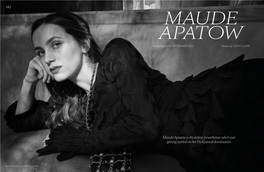 Maude Apatow Is the Acting Powerhouse Who's Just Getting Started on Her Hollywood Domination