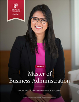 Master of Business Administration