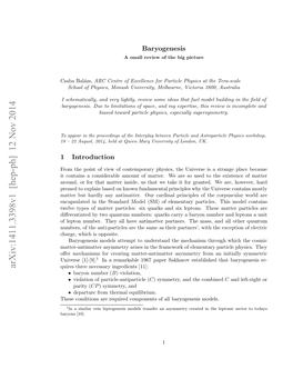 Arxiv:1411.3398V1 [Hep-Ph] 12 Nov 2014