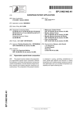 Pigmentable Asphalt Binder Composition