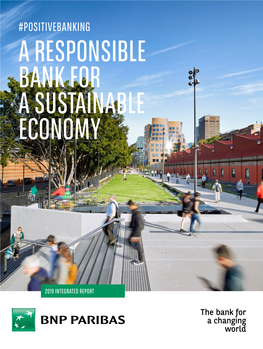 A Responsible Bank for a Sustainable Economy
