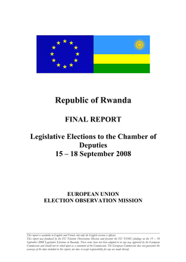 Republic of Rwanda