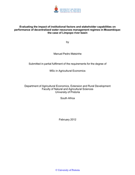 Chapter Will Address a Review of the Literature Most Relevant to This Study, Followed by by a Description of the General Methodology Applied in This Case Study