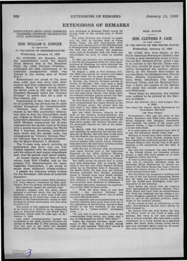 EXTENSIONS of REMARKS January 15, 1969 EXTENSIONS of REMARKS KENTUCKY's Looth ARMY RESERVE Now Stationed at Bowman Field-Traces Its MRS