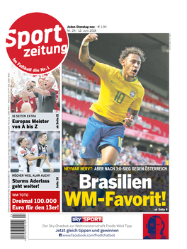 Brasilien WM-Favorit!