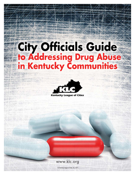 City Officials Guide to Addressing Drug Abuse in Kentucky Communities