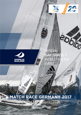 Match Race Germany 2017 - Deutschland Grand Prix