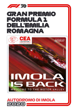 Gran Premio Formula 1 Dell'emilia Romagna 2020