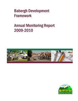 Babergh Development Framework Framework Annual Monitoring