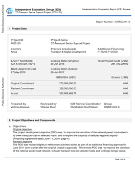 World Bank Document