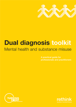 Dual Diagnosis Toolkit Mental Health and Substance Misuse