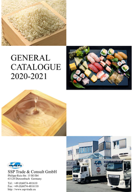 General Catalogue 2020-2021