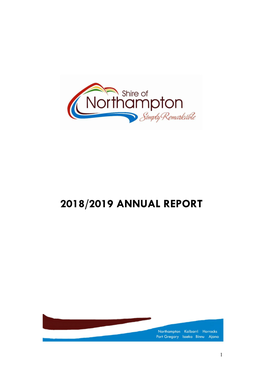 2018/2019 Annual Report