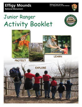 Effigy Mounds National Monument Junior Ranger Activity Booklet