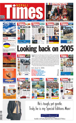 Nepali Times in the Past Year Summarise the Tumultuous Year