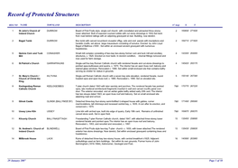 4. GCDP 2009-2015 Record of Protected Structures