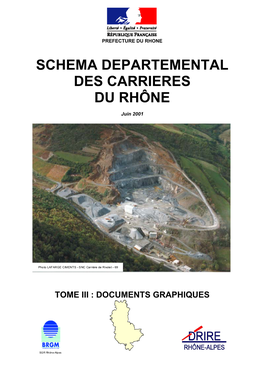 Schema Departemental Des Carrieres Du Rhône