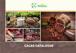 Cacao Catalogue About