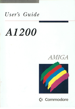 Amiga A1200 User's Guide