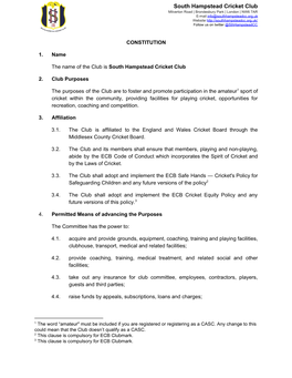 SHCC Constitution.Pdf