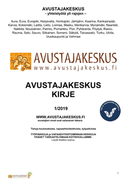 Avustajakeskus Kirje