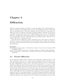 Chapter 3 Diffraction