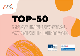 MOST INFLUENTIAL WOMEN in FINTECH Methodology