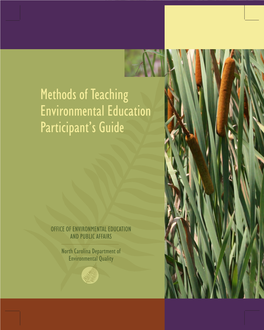 Methods of Teaching Environmental Education Participant's Guide