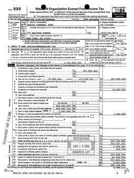 Retlof Organization Exempt Froiicome