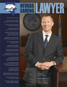 NEVADA GAMING LAWYER the Year in Review: GLS Update