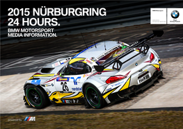 2015 Nürburgring 24 Hours. the 2015The Race