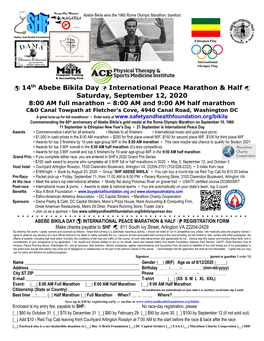 14Th Abebe Bikila Day International