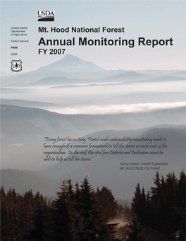 2007 Monitoring Report