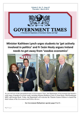 Government Times, Issue 41