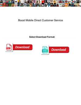 Boost Mobile Direct Customer Service